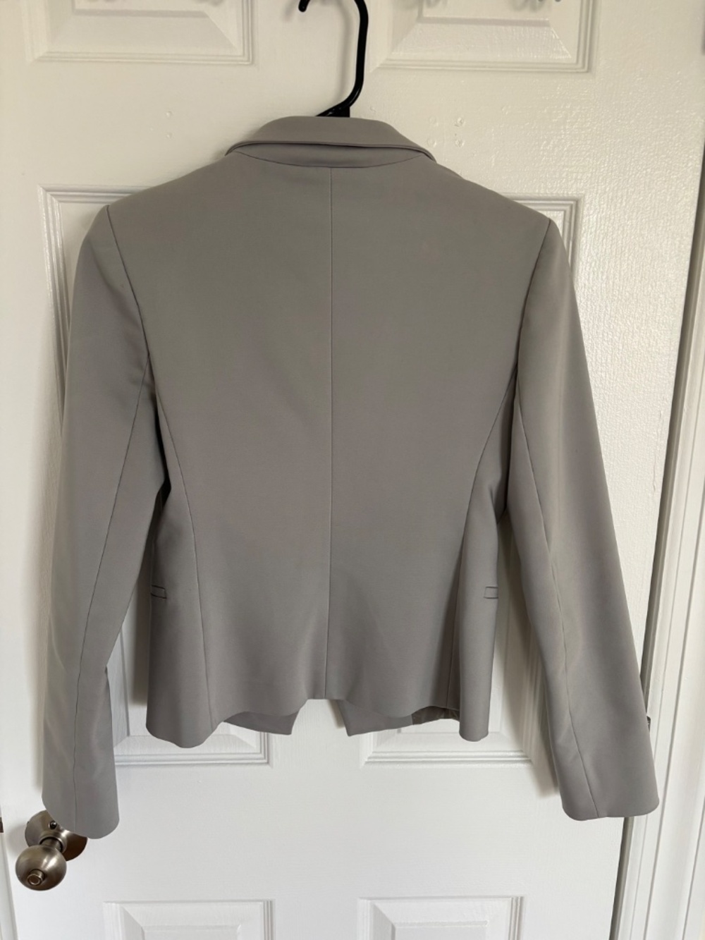 Patrizia Pepe Gray Slim-Fit Blazer | Tailored Italian Suit Jacket Size 4 - Picture 3 of 5